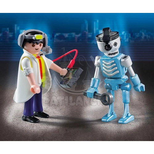 Учен и робот Playmobil | P36139