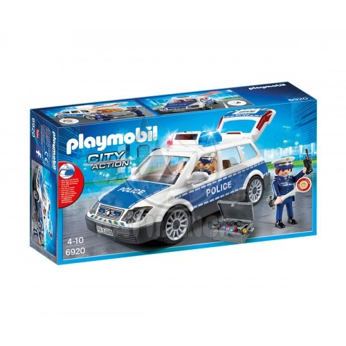 Полицейска кола със звук и светлини Playmobil | P36186