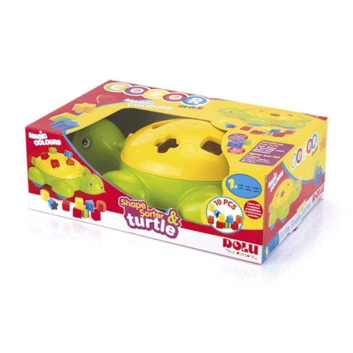 Детска костенурка сортер с формички Dolu P36359