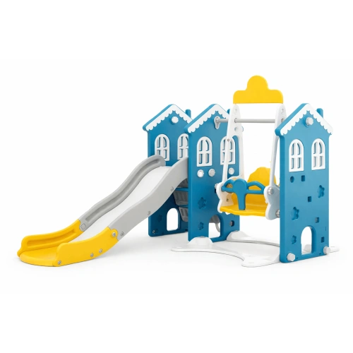 Детска пързалка ROYAL TOWER – крепост с пързалка PAT72919