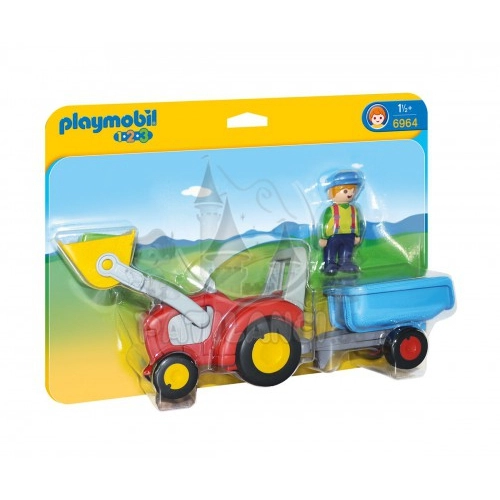 Трактор с ремарке Playmobil  - 1