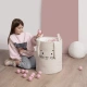 Kош за съхранение на играчки xl с връзка, кремаво зайчe  - 7