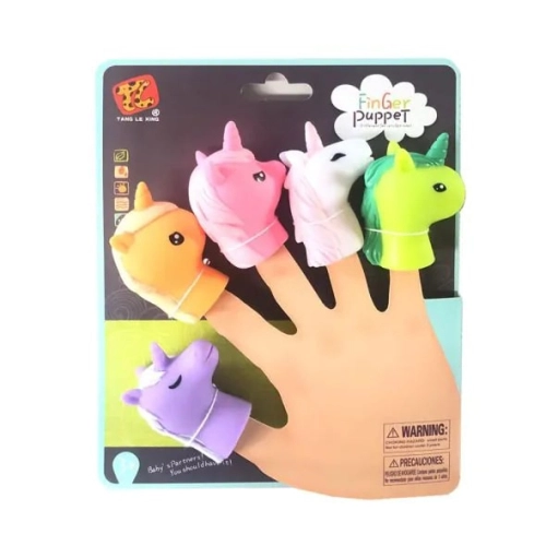 Детска забавна игра за пръсти с еднорози  