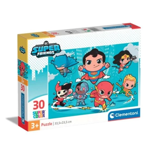 Детски занимателен пъзел DC Comics Super Friends 30 части | PAT24298