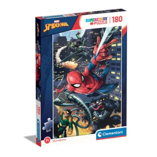 Детски занимателен пъзел Spider-Man 180 части  - 1