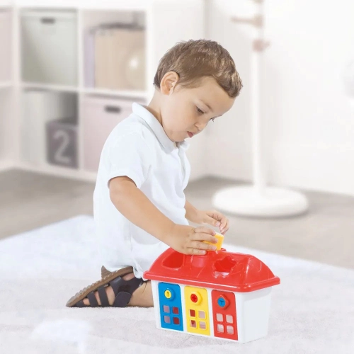 Детска образователна играчка Къща сортер Happy House  | PAT24346