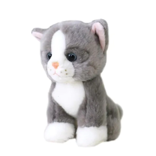 Детска играчка Плюшено Сиво коте | PAT24361