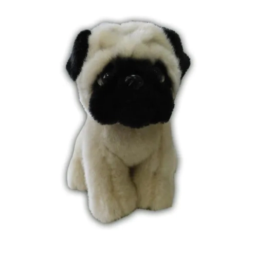 Детска играчка Плюшено куче Мопс 18 см. | PAT24367