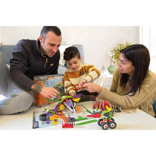 Детски образователен конструктор Електрокар Build Technic | PAT24383