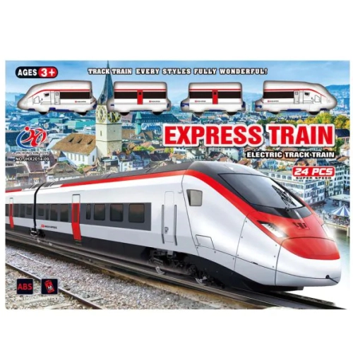 Детска играчка Влак стрела Express Train 24ч.  | PAT24408