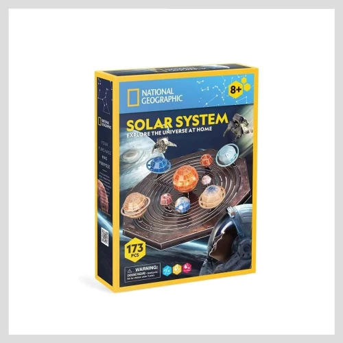 Детски 3D пъзел National Geographic Слънчева Система 173ч.  | PAT24435