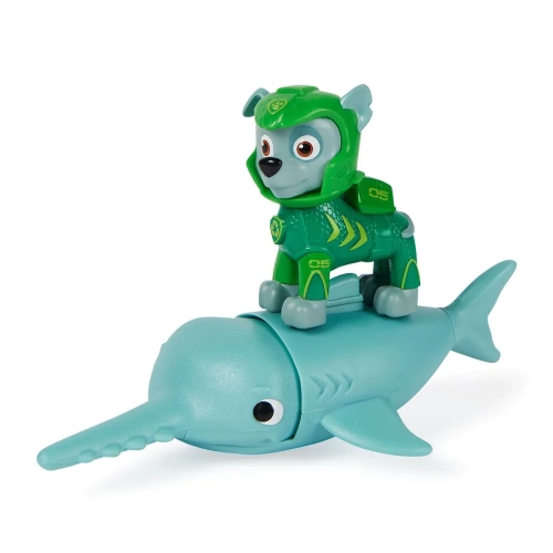 Детска фигурка Роки с подводен приятел Риба-трион Aqua Pups | PAT24474