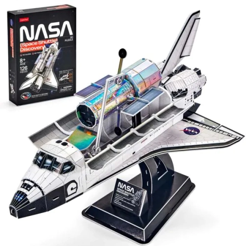 Детски 3D пъзел NASA Космическа совалка Discovery 126ч. | PAT24486