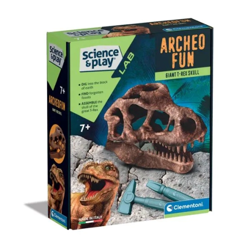 Детска игра с разкопки Череп T-Rex Archeo Fun  | PAT24509