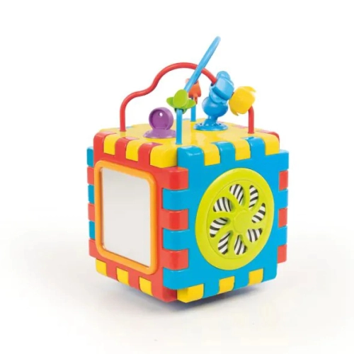 Детски пбразователен куб - пъзел 2 в 1 | PAT24515