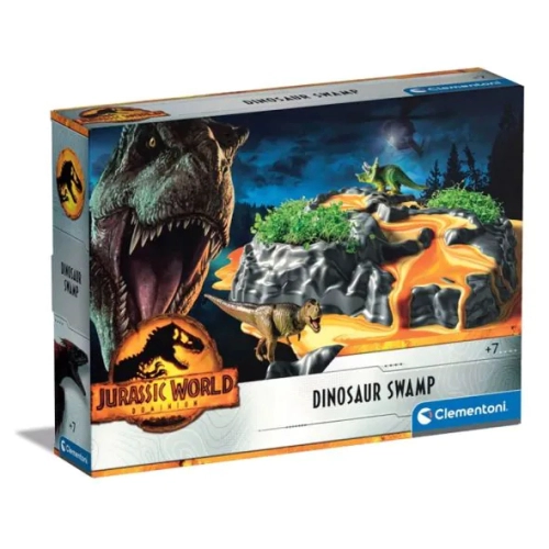 Детски игрален комплект Динозаври с мочурище Jurassic World  | PAT24522