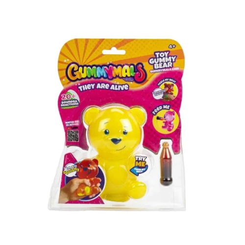 Детска играчка Жълто интерактивно мече Gummymals | PAT24535