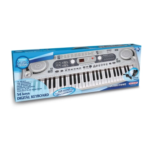 Електронен детски синтезатор 54 клавиша и MP3 вход  - 1