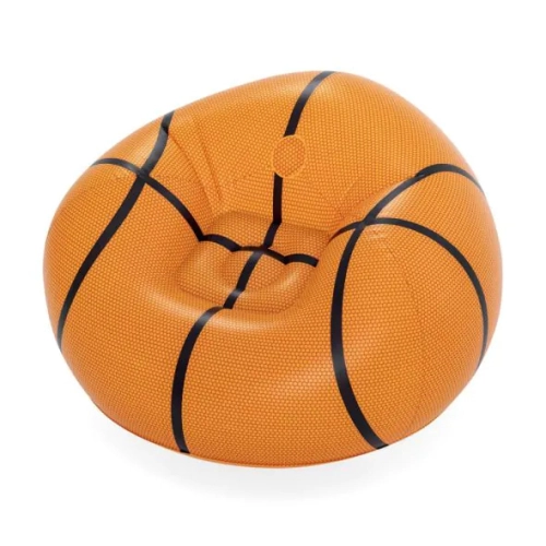Детско оранжево надуваемо кресло Баскетболна топка | PAT24560