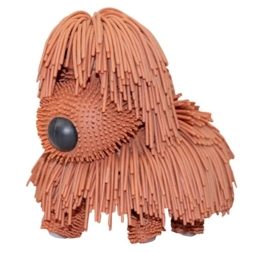 Детска плюшена играчка Кафяво куче Рошльо  - 8