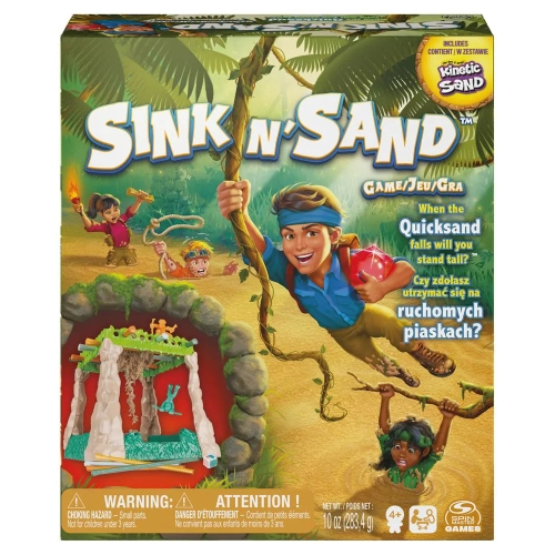 Детска игра Джунгла с кинетичен пясък Sink N Sand | PAT24580