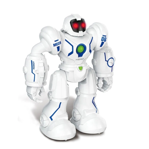 Детска играчка Бял робот със звуци и светлини Mecha R/C | PAT24584