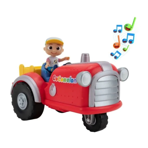 Детска играчка Червен музикален трактор с фигура JJ | PAT24603