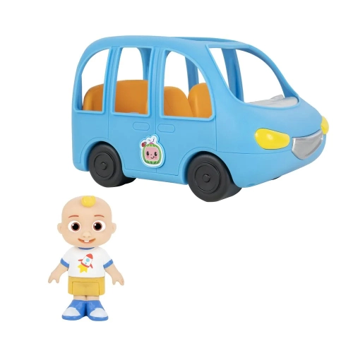 Детска играчка Синя семейната музикална кола с фигура JJ | PAT24604