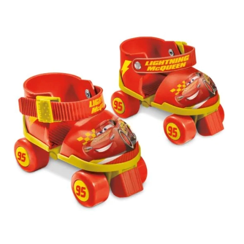Детски регулируеми кънки с наколенки и налакътници Cars | PAT24633