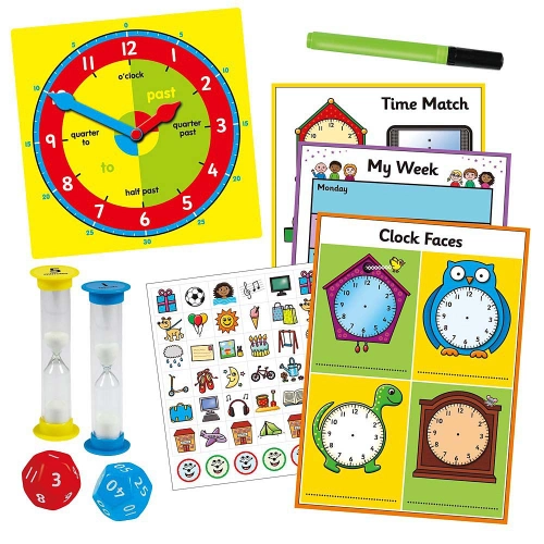 Детски образователен комплект Научи часовника, Колко е часа? | PAT24664