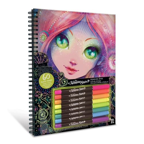 Детска книга за оцветяване с металик флумастери | PAT24739