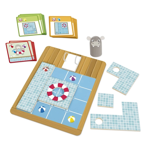Детска игра за логика и ориентация Хипо в басейна  - 2