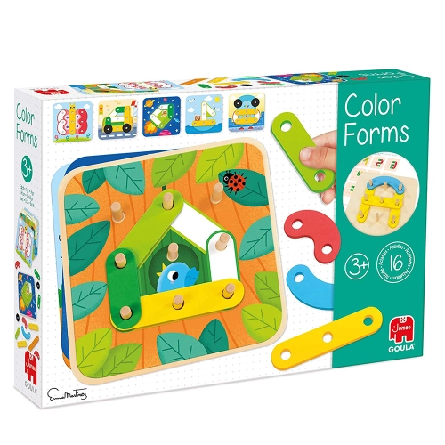 Детска образователна игра Форми, цветове, цифри и букви  - 1