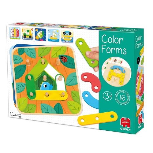 Детска образователна игра Форми, цветове, цифри и букви  - 5