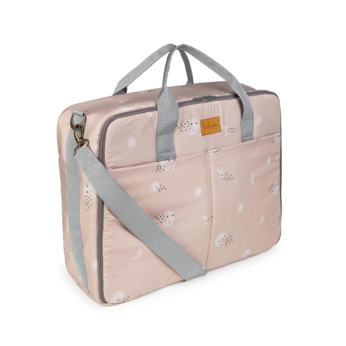 Голяма чанта за път за бебешки аксесоари Nuit Pink | PAT25197