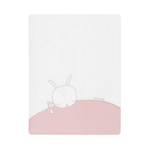 Олекотена завивка за бебешко кошче 80х50см. Sleepy Pink | PAT25234