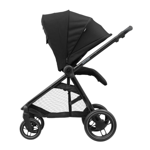 Бебешка черна комбинирана количка Street Essential Black | PAT25337