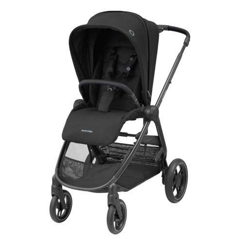 Бебешка черна комбинирана количка Street Essential Black | PAT25337