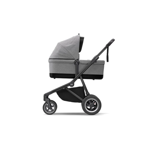 Бебешка комбинирана количка 2в1 Sleek Grey Melange | PAT25362