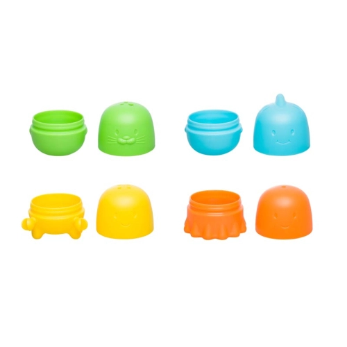 Бебешки играчки за баня със сменящи се форми 4 броя | PAT25407