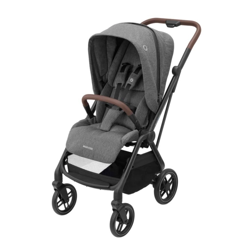 Детска сива лятна количка Leona 2 Select Grey | PAT25432