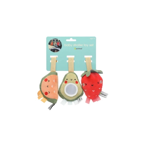 Играчка за бебешка количка комплект 3 броя Fruit | PAT25440