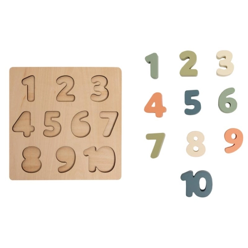 Детска играчка дървен пъзел Numbers | PAT25441