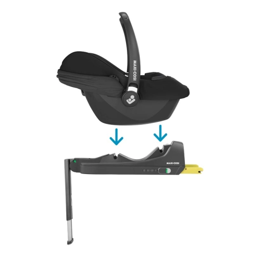 Бебешки стол за кола Cabrio Fix i-Size Essential Black  - 10