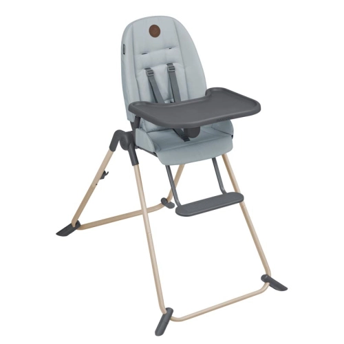 Детски сив стол за хранене Ava Beyond Grey Eco  - 1