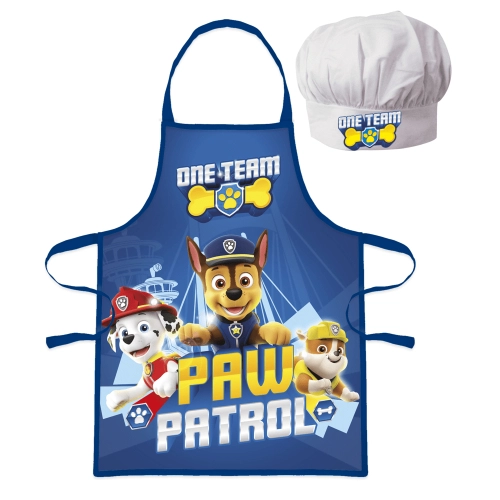 Комплект детска готварска шапка и престилка Paw Patrol PAT26318