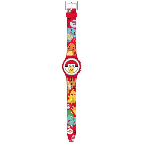 Детски червен дигитален часовник Pokemon | PAT26469