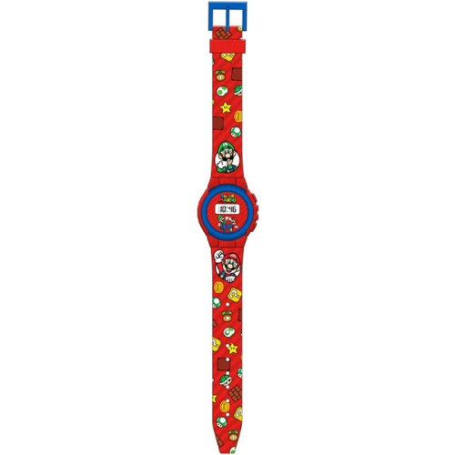 Детски червен дигитален часовник Super Mario | PAT26470