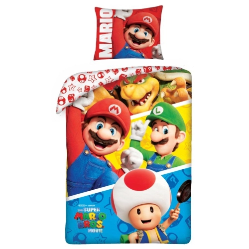 Детски спален комплект Super Mario All 003 | PAT26535