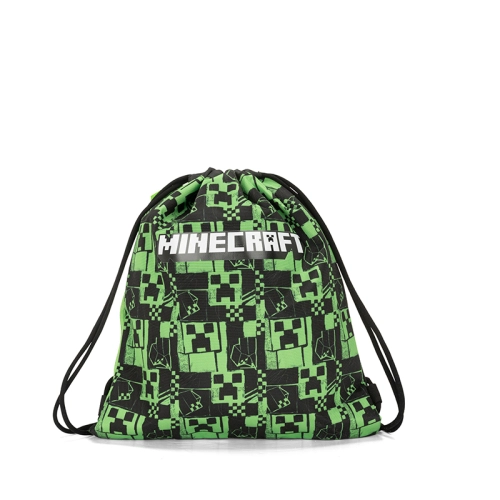 Детска ученическа спортна торба Minecraft Green | PAT26555